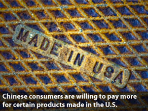 "Made in USA" label popular in China, too: study